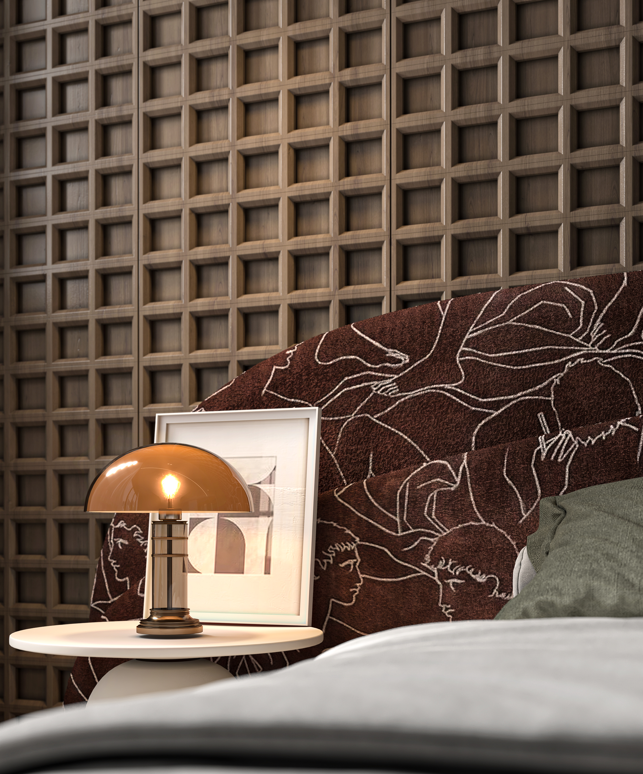 japandi bed room 3