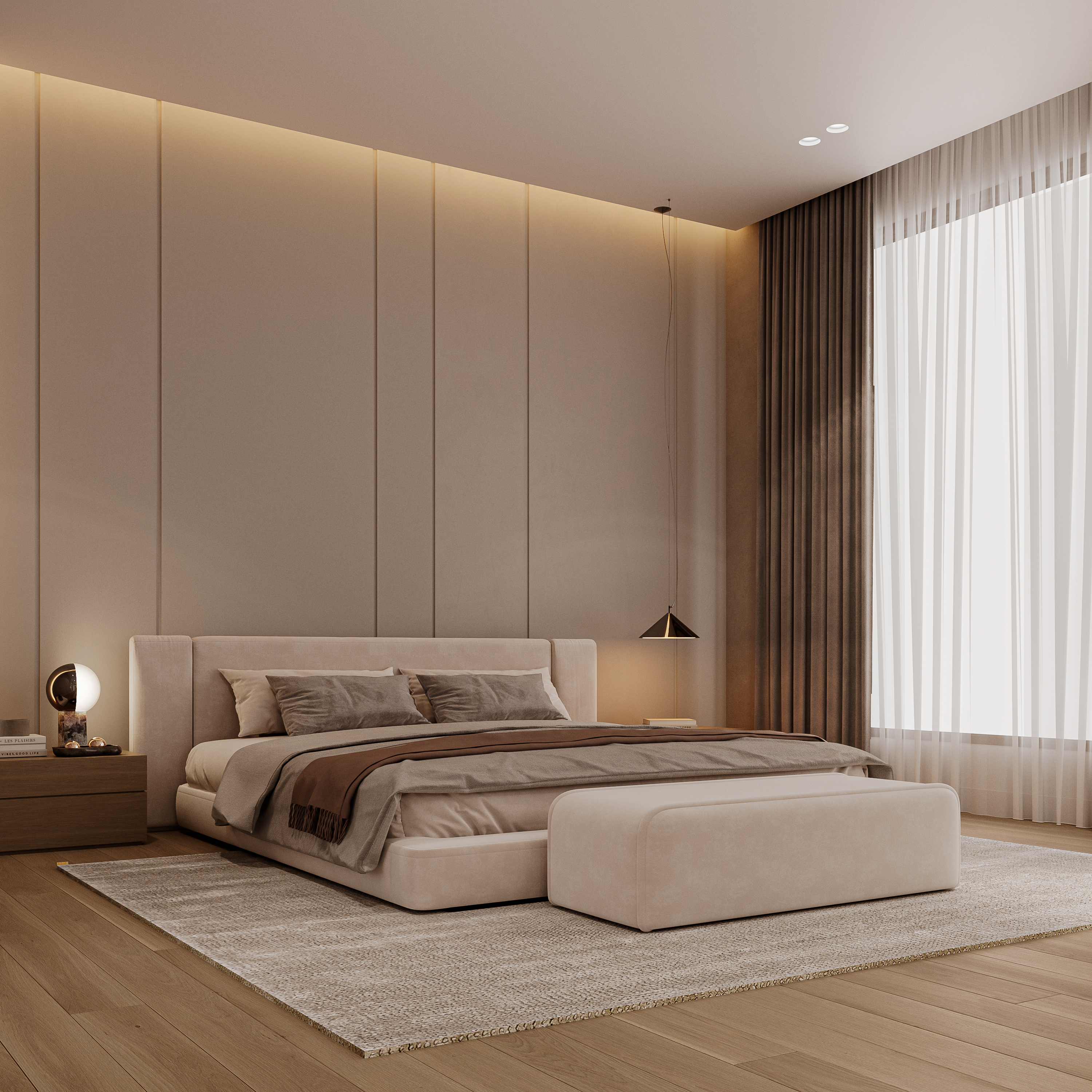 The classy bed room 1