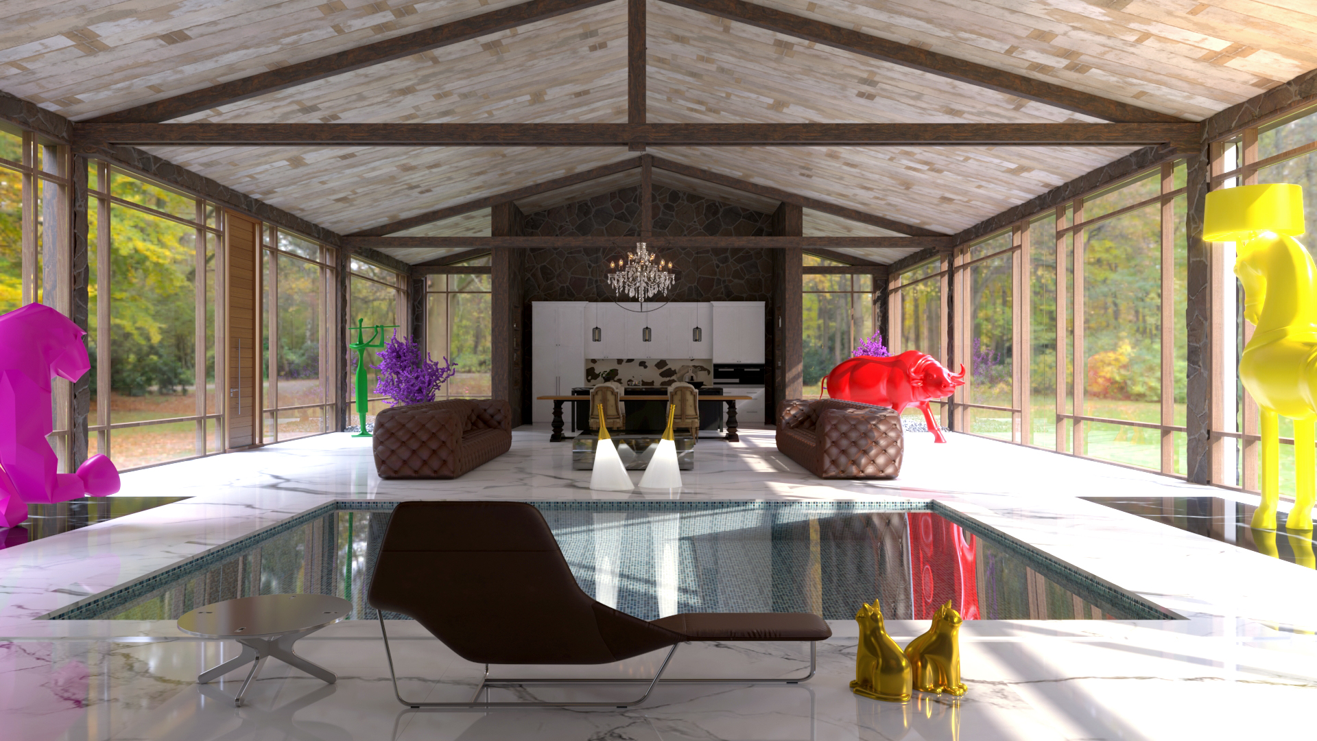 jungle glass house 3