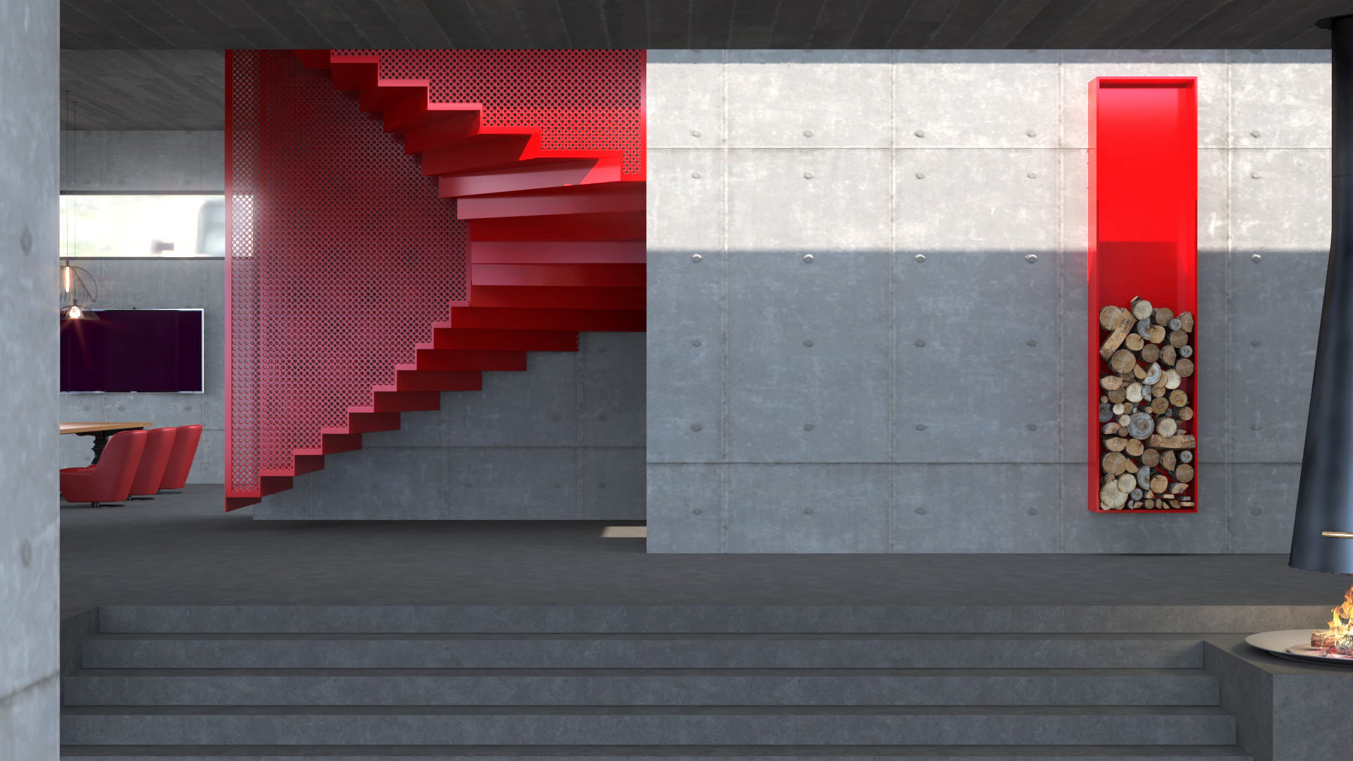 the brutalism apartment