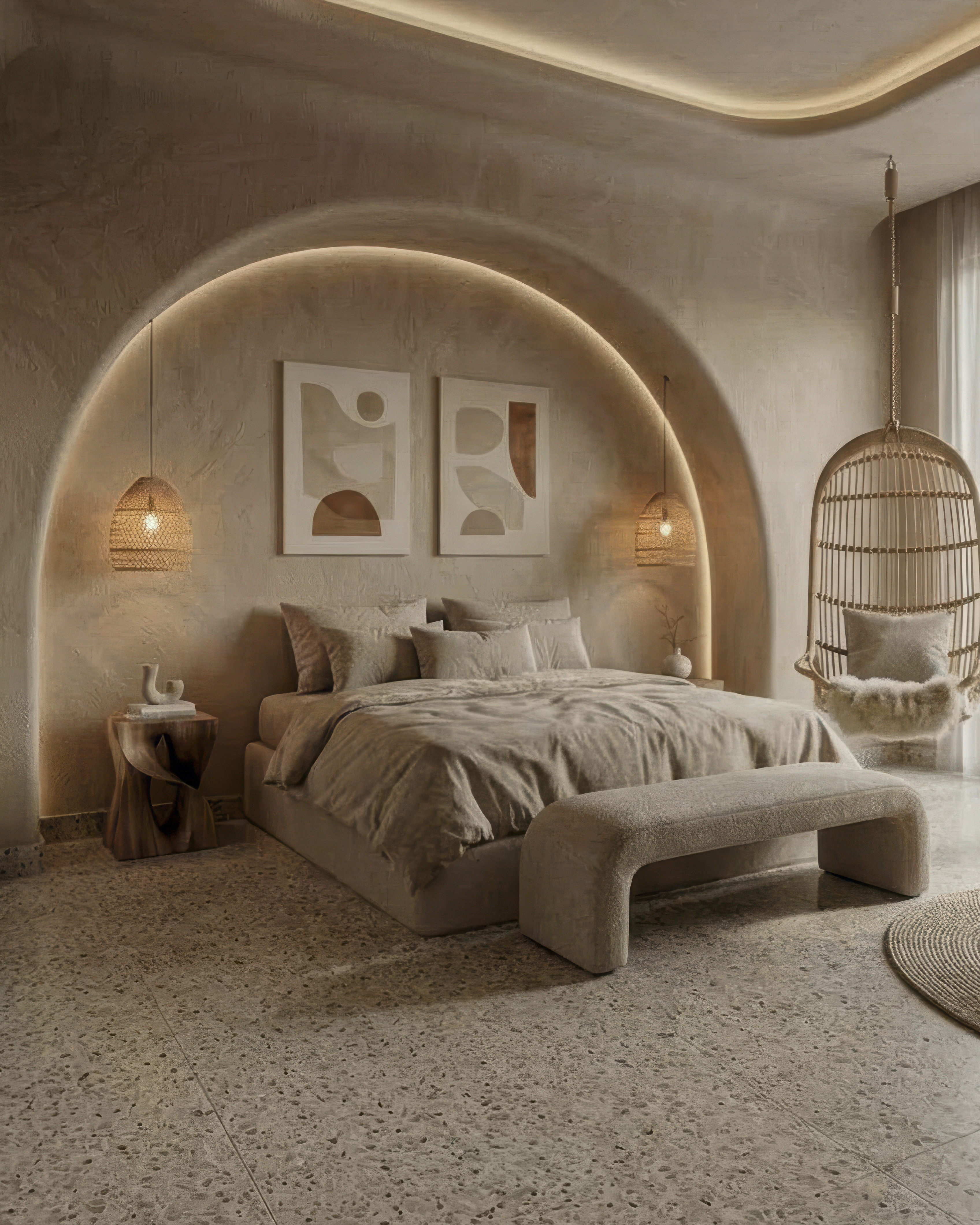 neutral bed room 2